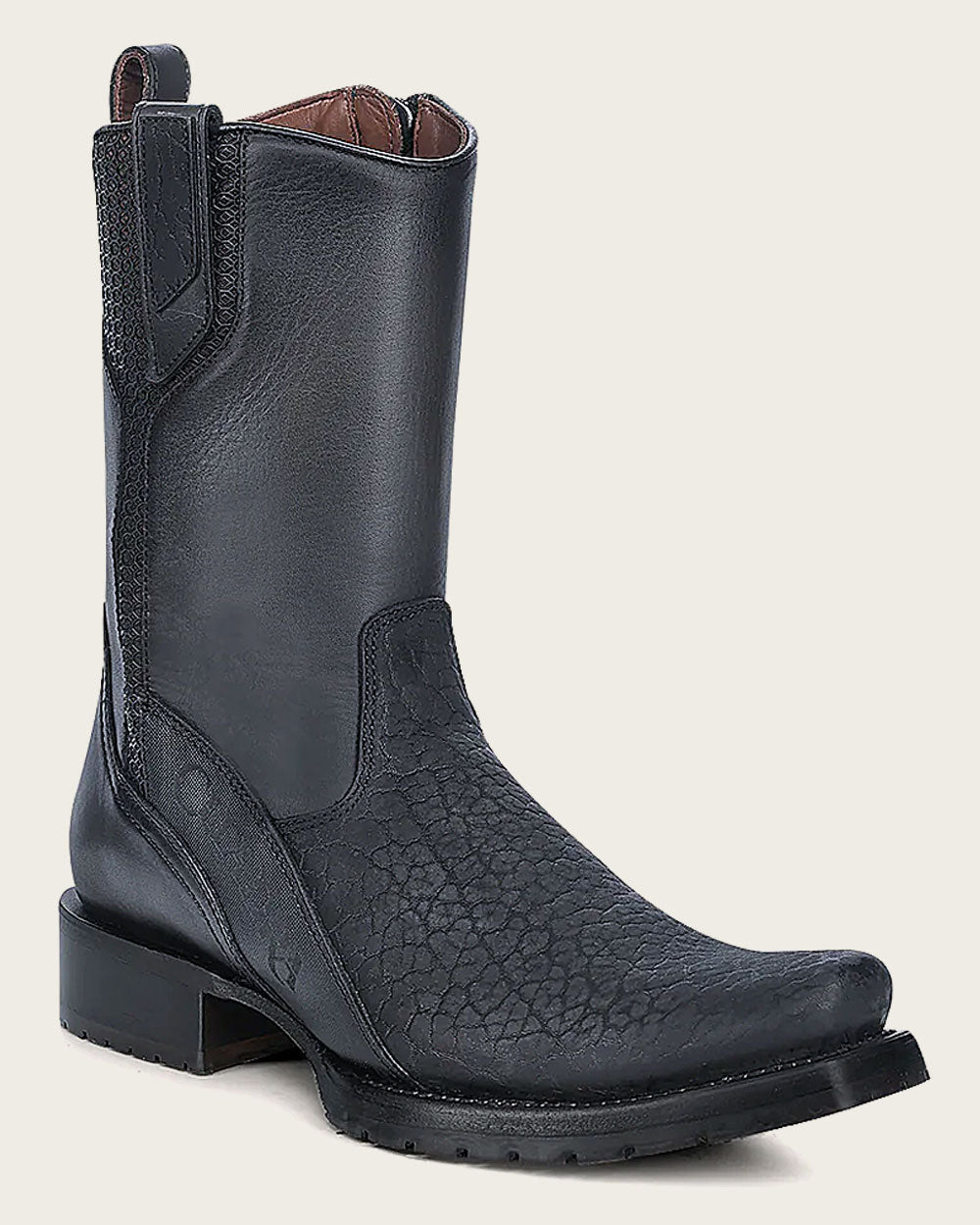 Cuadra Men’s Oxford Láser & Zipper Narrow Square Toe