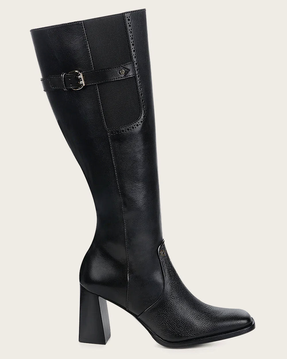 Franco Cuadra Women’s Black Zipper French Toe