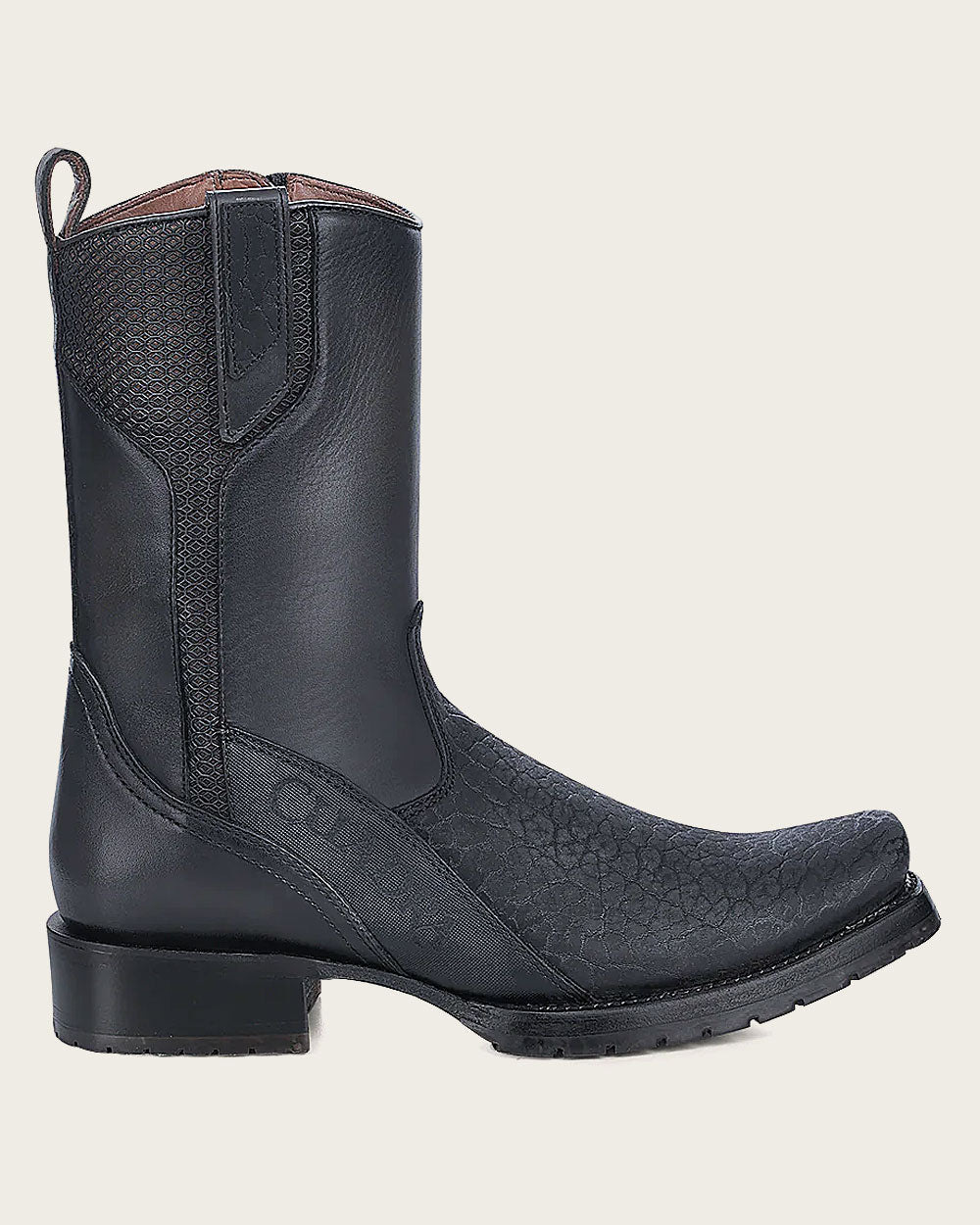 Cuadra Men’s Oxford Láser & Zipper Narrow Square Toe