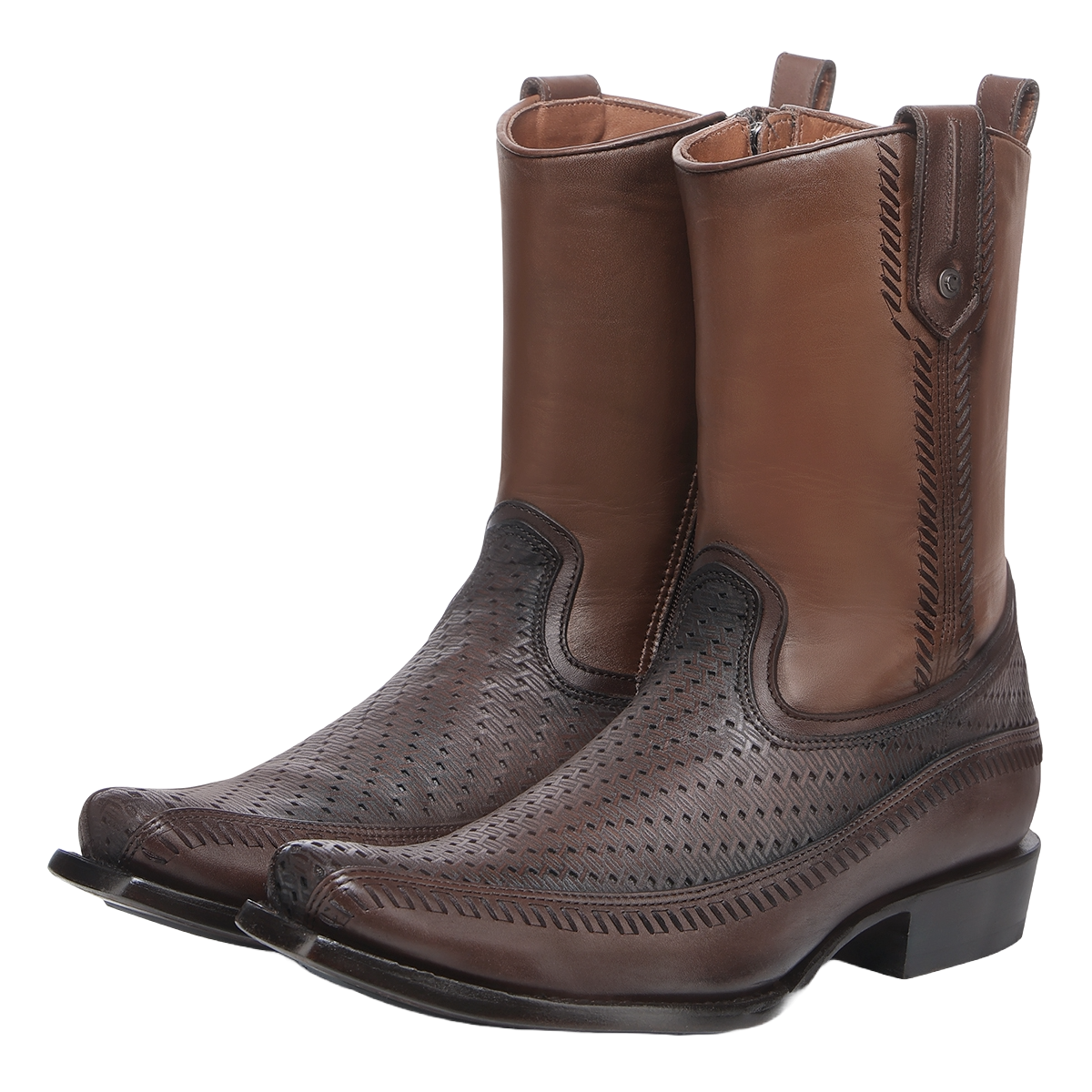 Cuadra Bota de Res Crust Miel