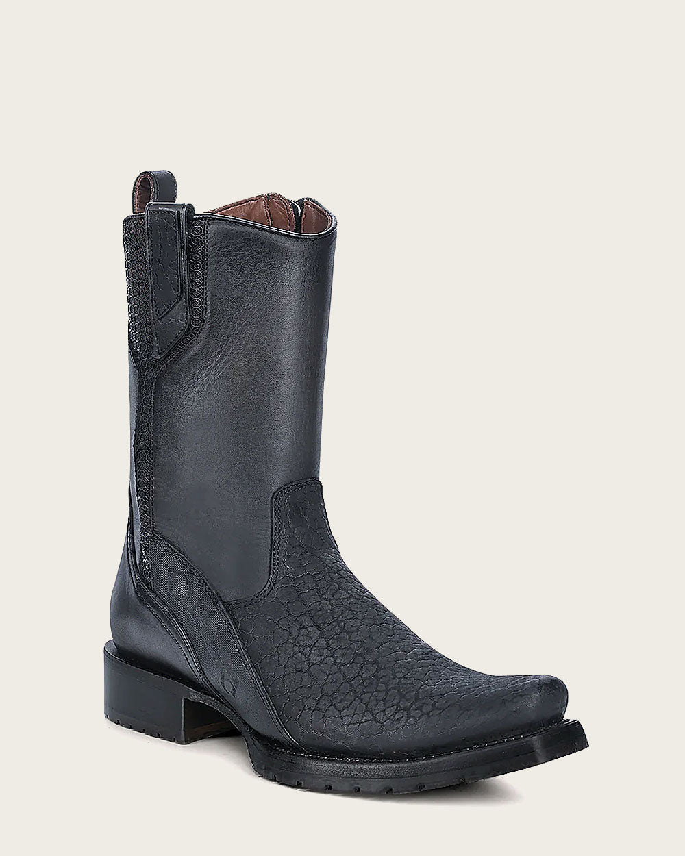 Cuadra Men’s Oxford Láser & Zipper Narrow Square Toe