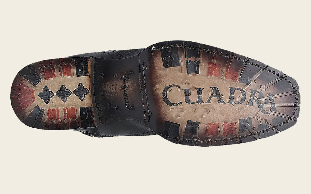 Cuadra Men’s Oxford Láser & Zipper Narrow Square Toe