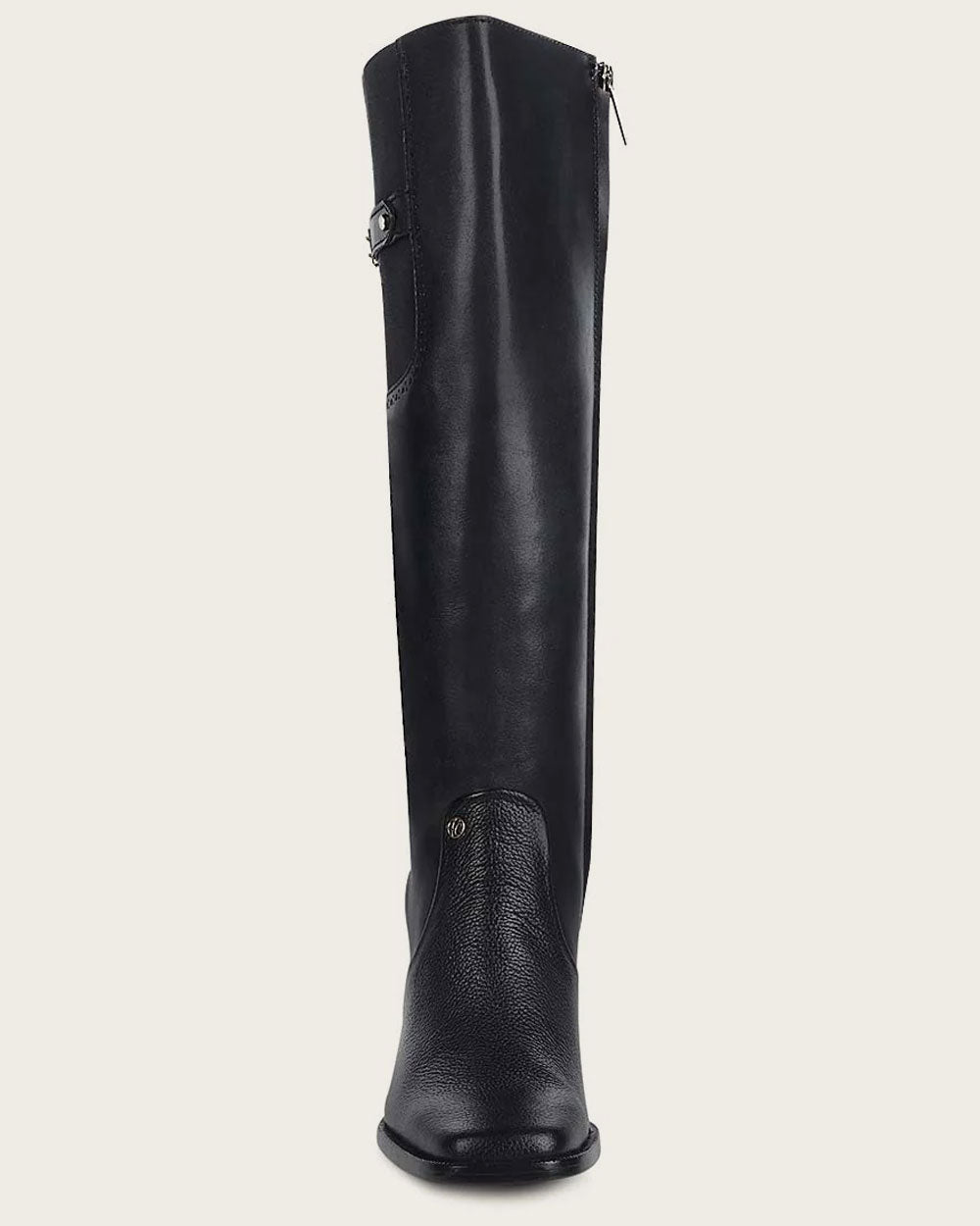 Franco Cuadra Women’s Black Zipper French Toe