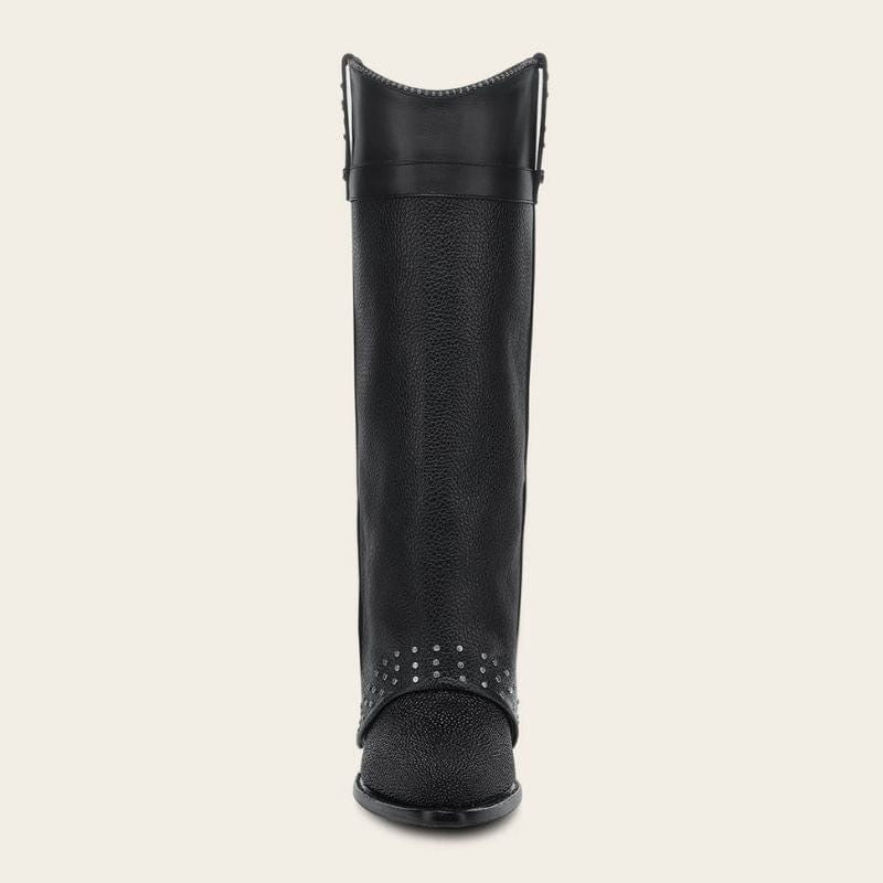 Cuadra Bota De Mantarraya Negro Urbano