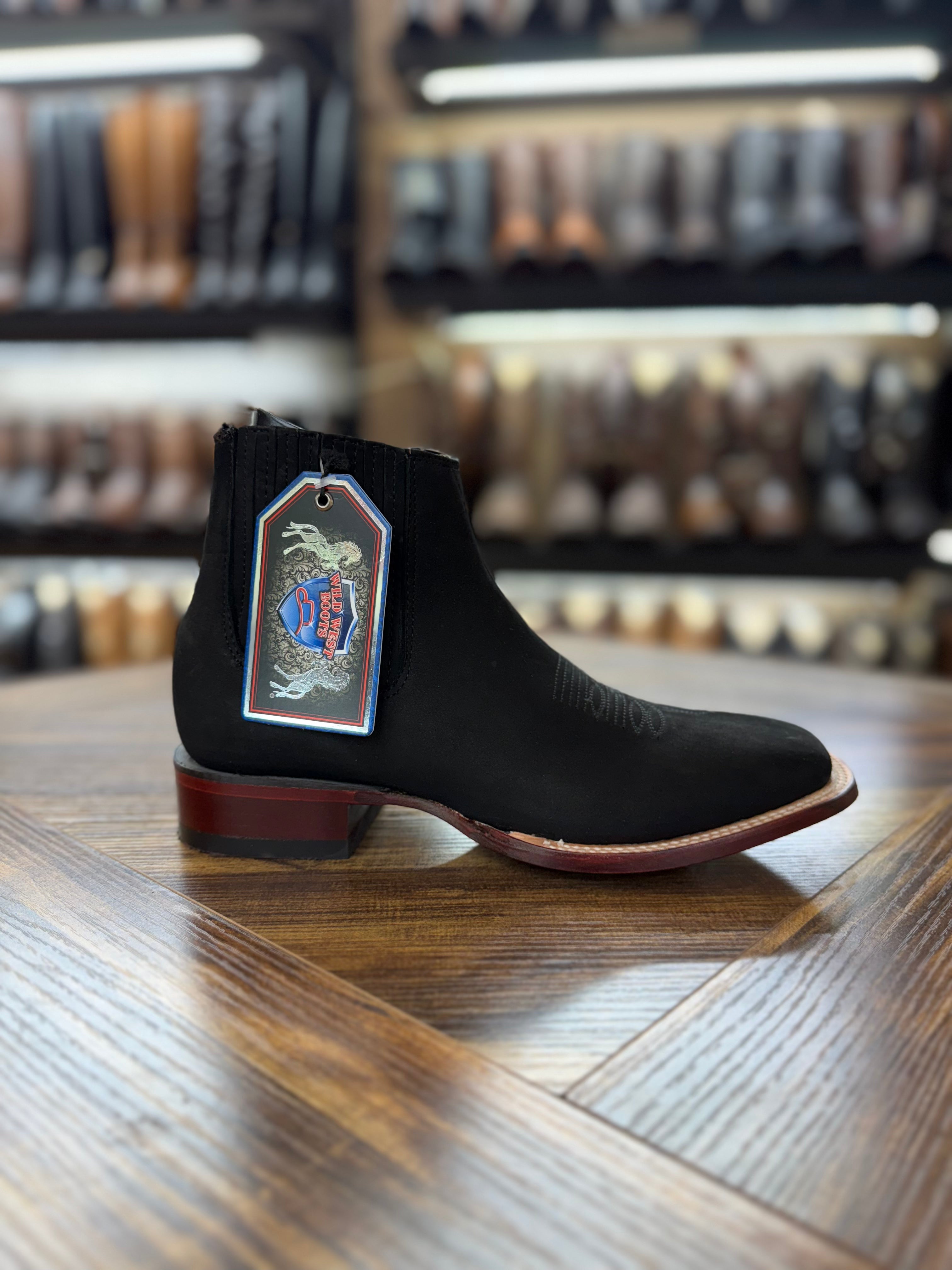 NoBuck Black Botines