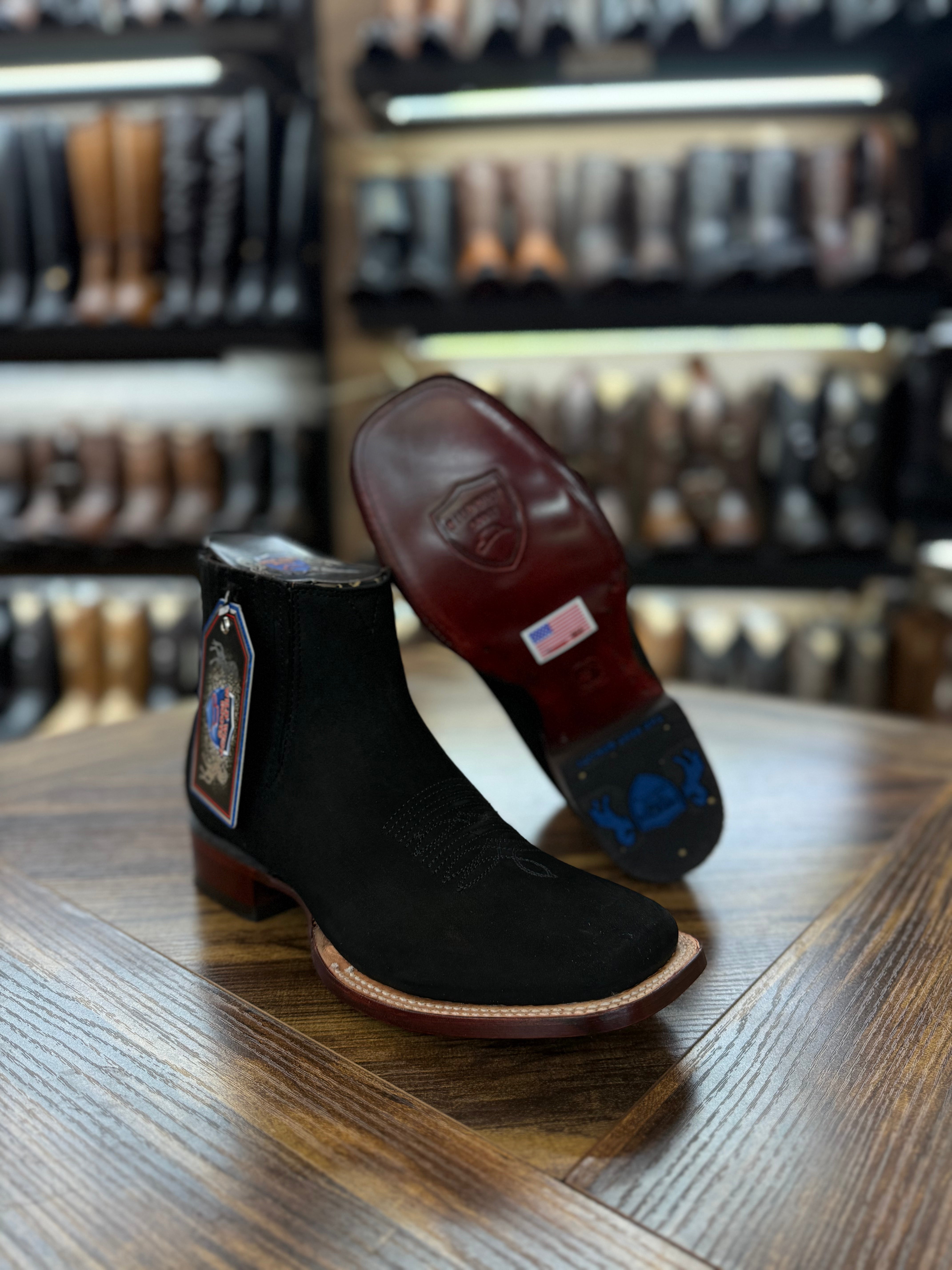 NoBuck Black Botines