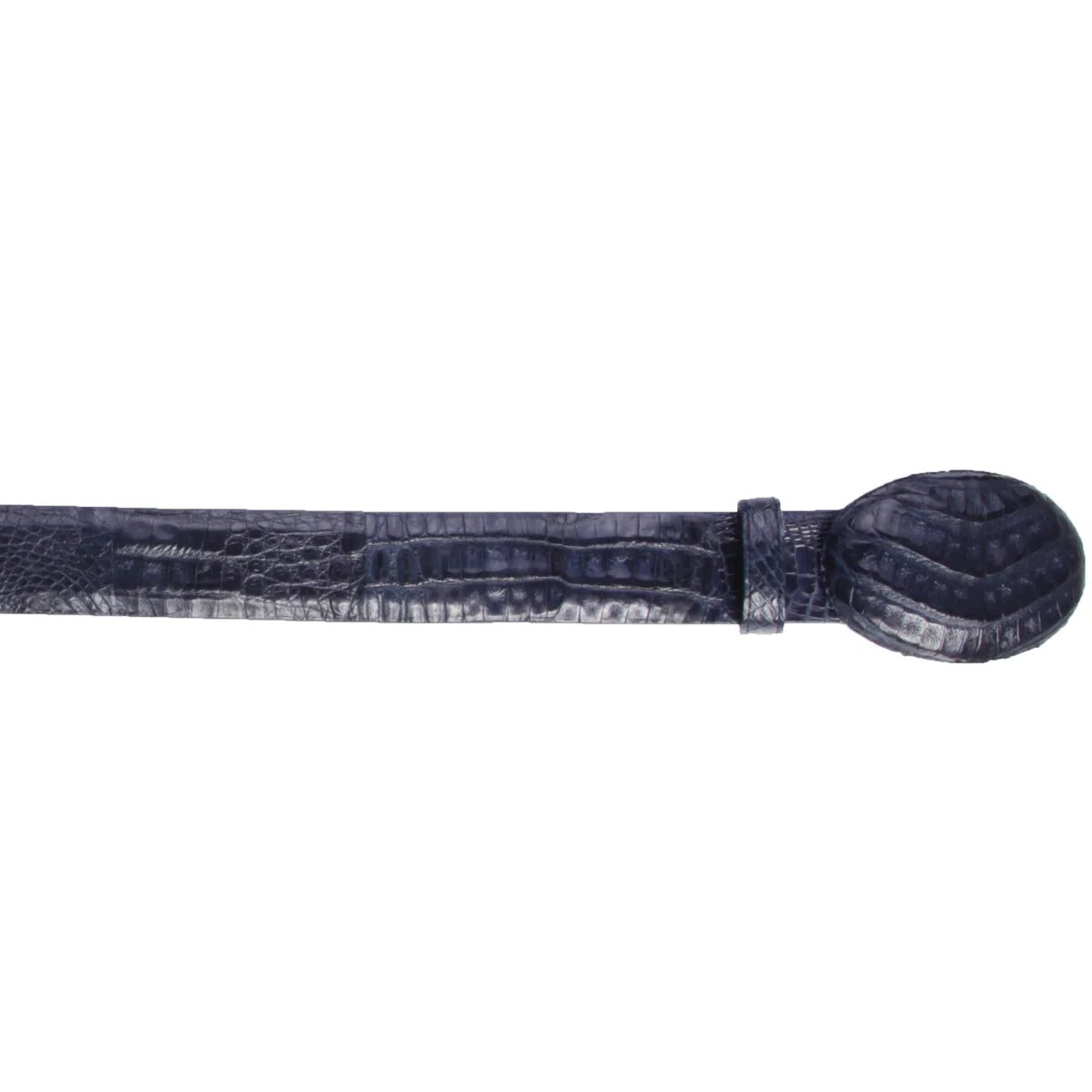 Blue Caiman Western Belt