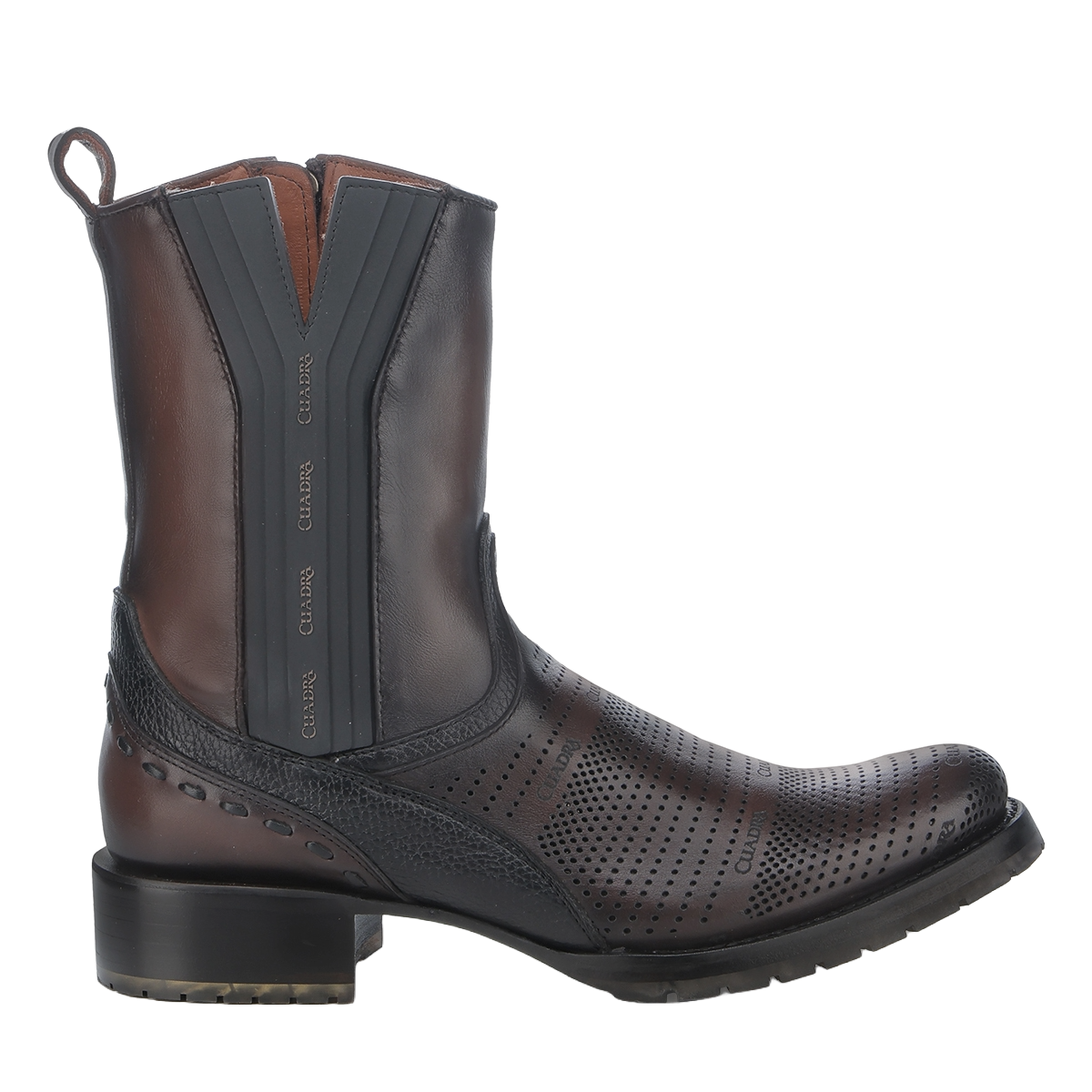 Cuadra Bota de Res Crust Castaño