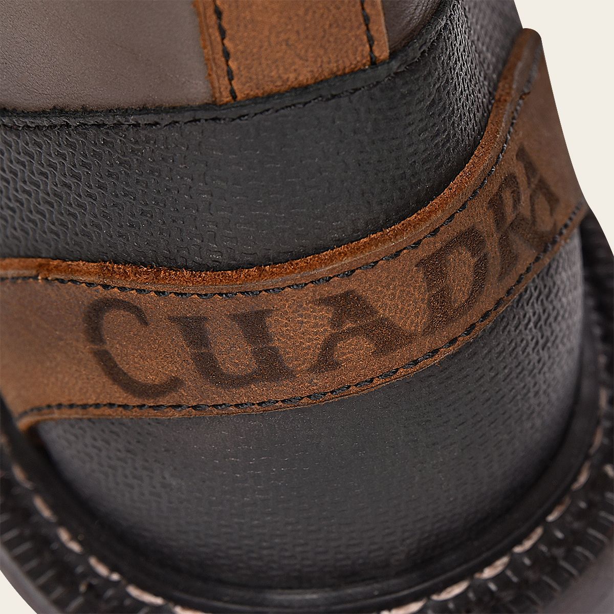 Cuadra Men's Tonka Brown Zipper & Elastic Narrow Square Toe