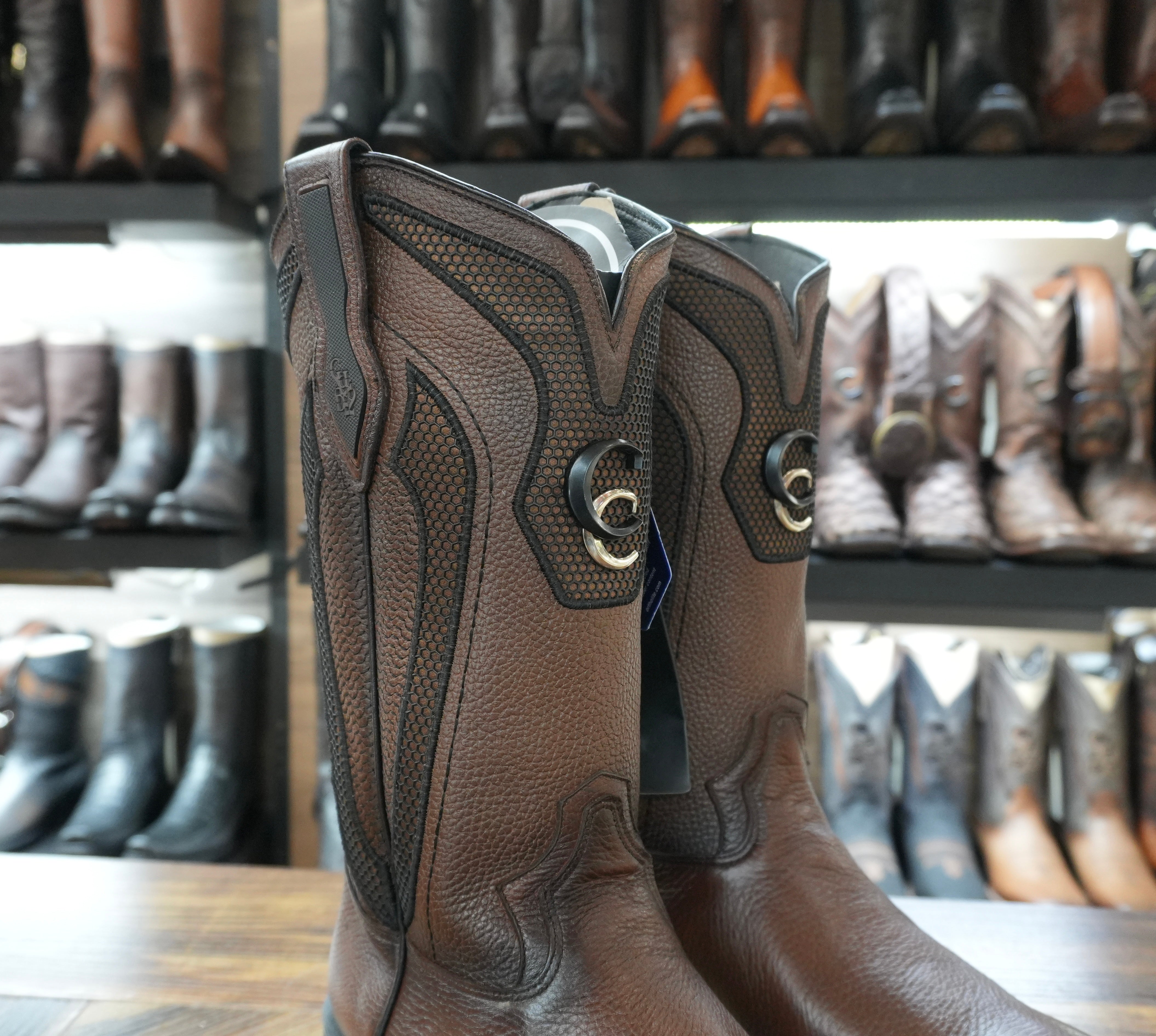 Cuadra Bota De Venado Italiano Miel