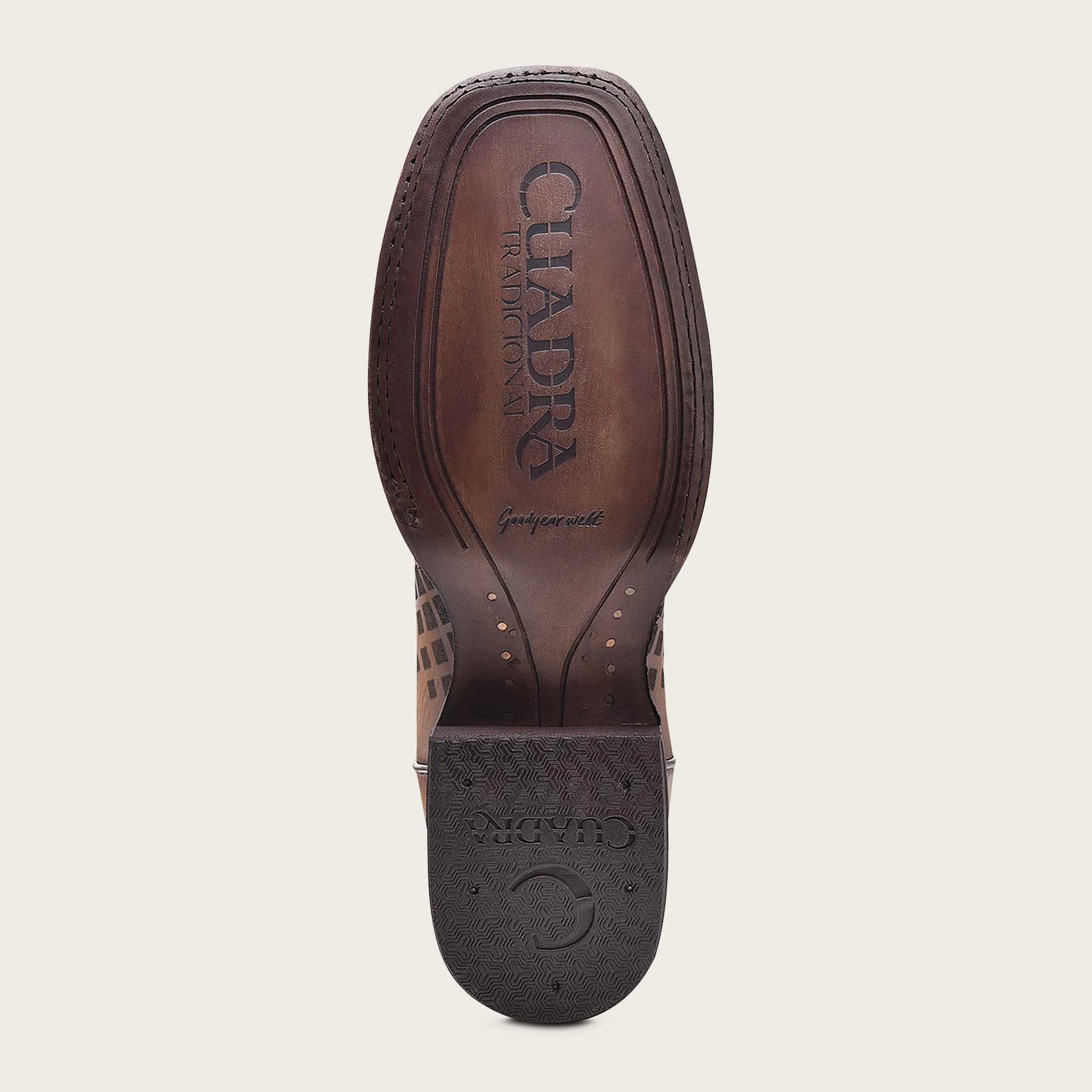 Cuadra Men's Over Honey Laser & Embroidery & Woven Square Toe