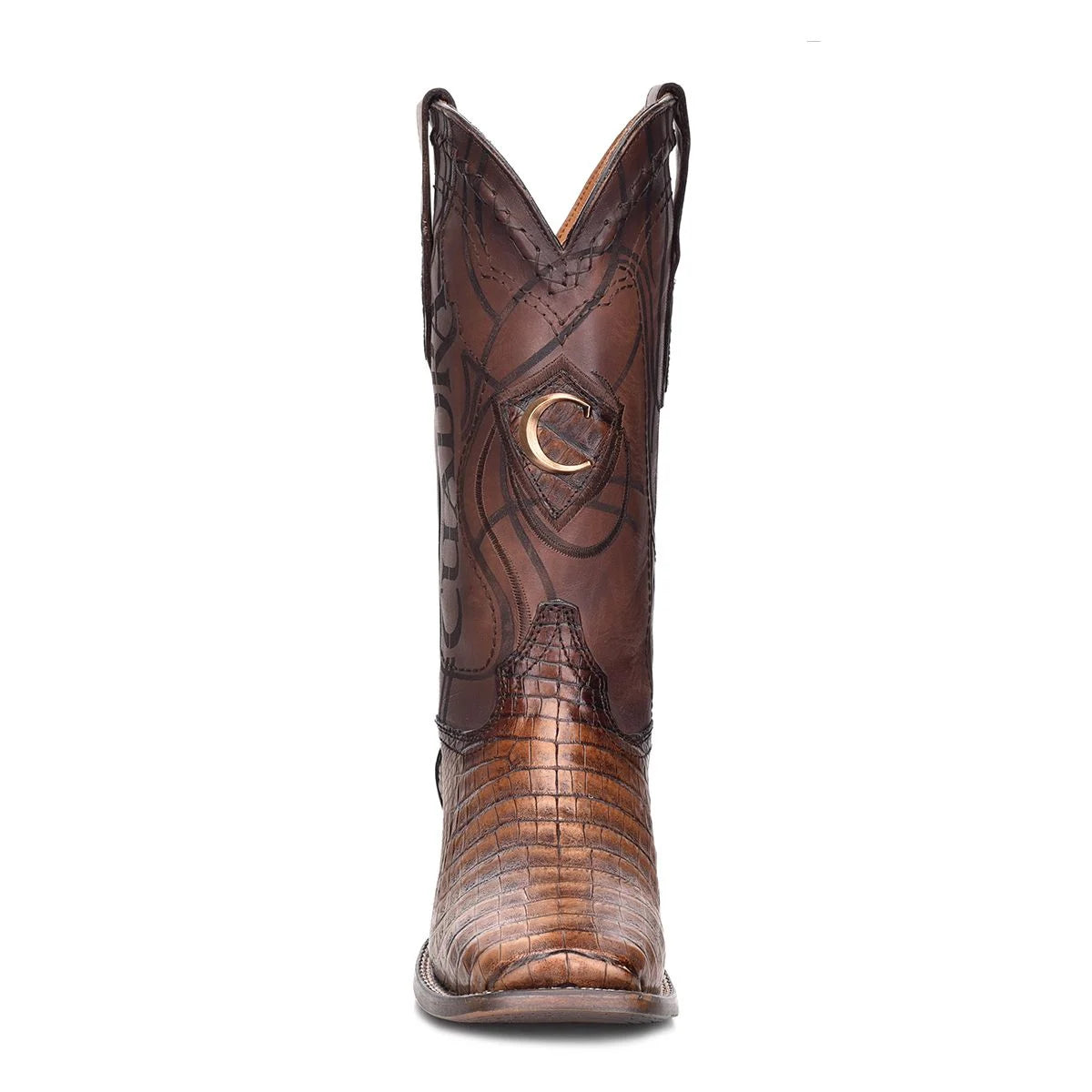 Cuadra Men's Caiman Maple Laser Square Toe Boot