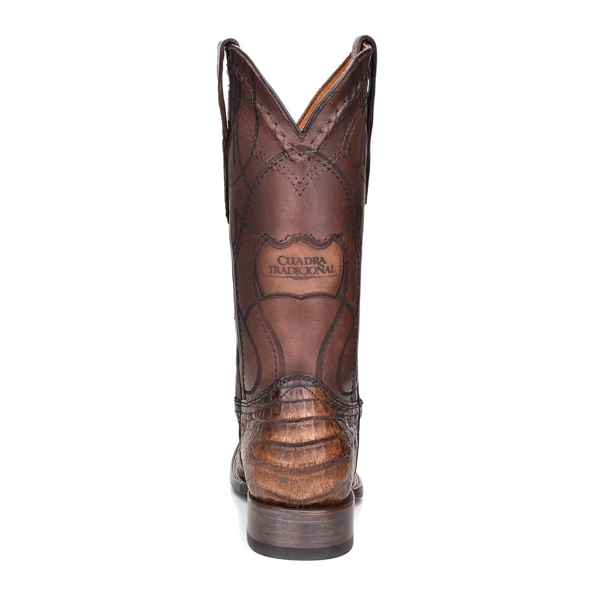 Cuadra Men's Caiman Maple Laser Square Toe Boot