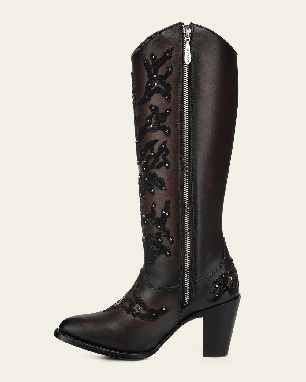 Cuadra Womens Studded Tall Boot