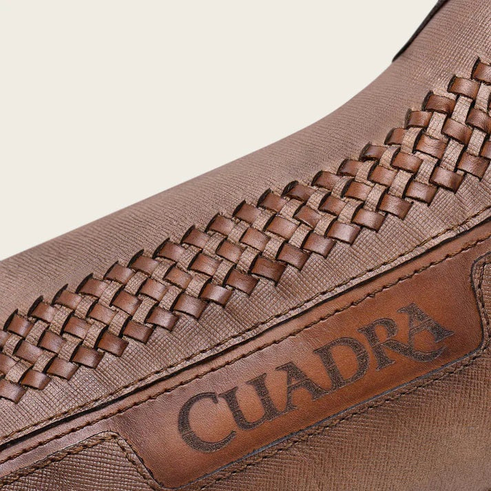 Cuadra Fine Desert Laser & Woven Round Toe