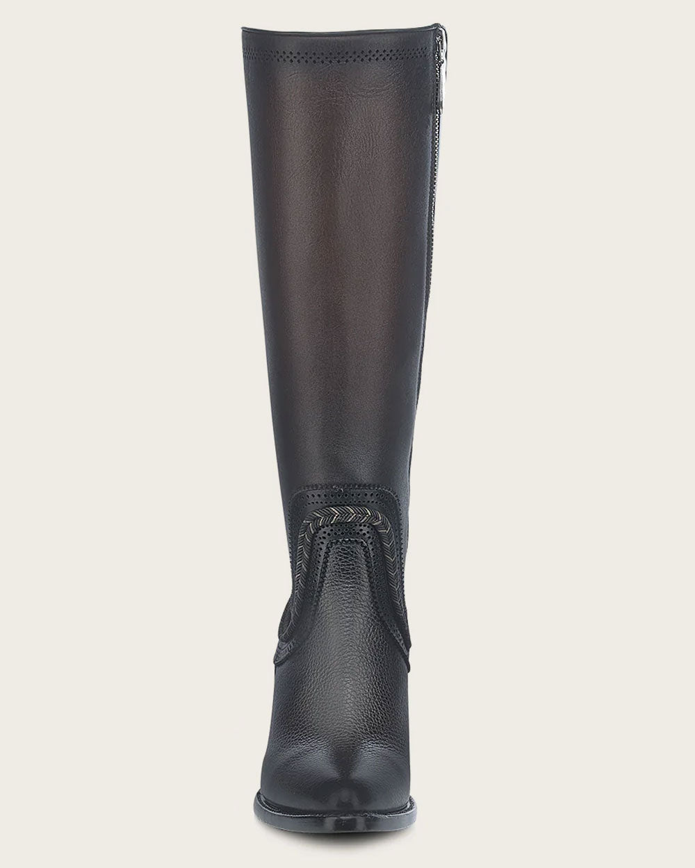 Cuadra Women’s Chocolate Zipper & Elastic Round Toe