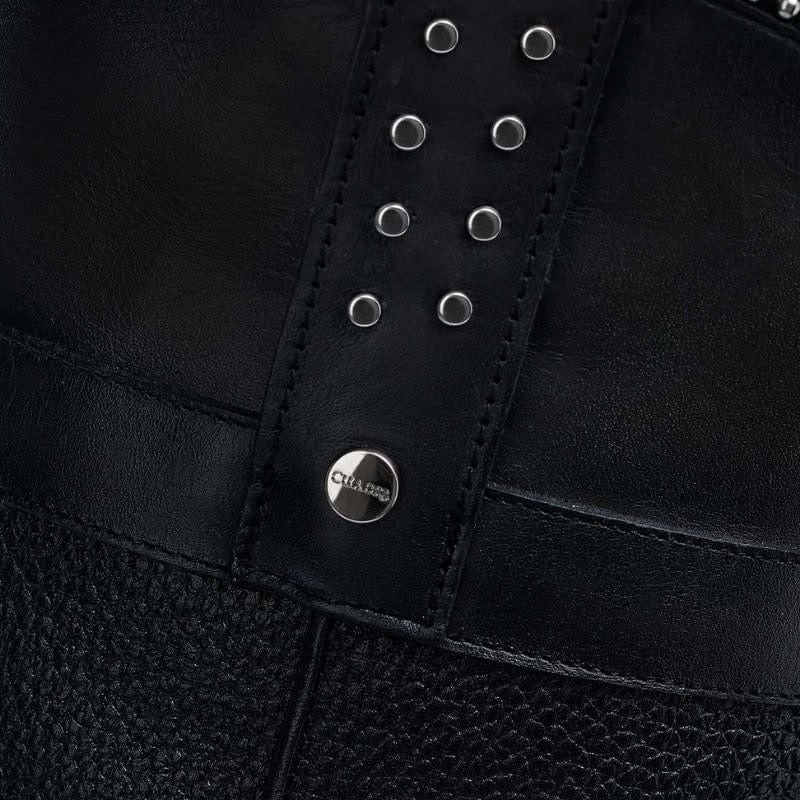 Cuadra Bota De Mantarraya Negro Urbano
