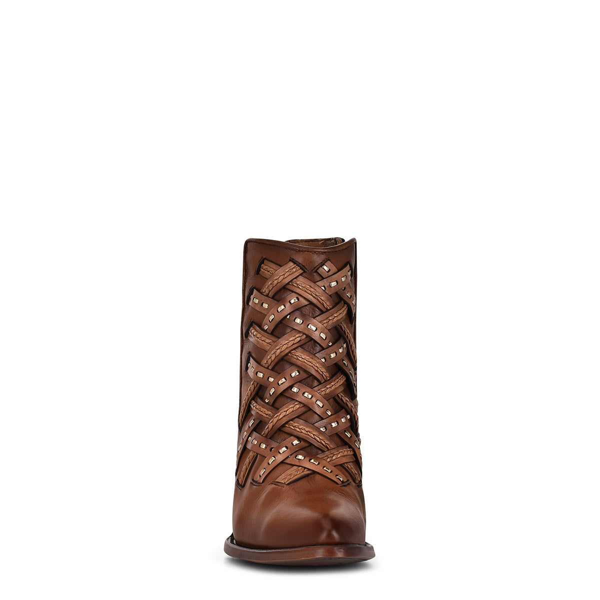 Cuadra Toledo Chestnut Laser & Woven Round Toe