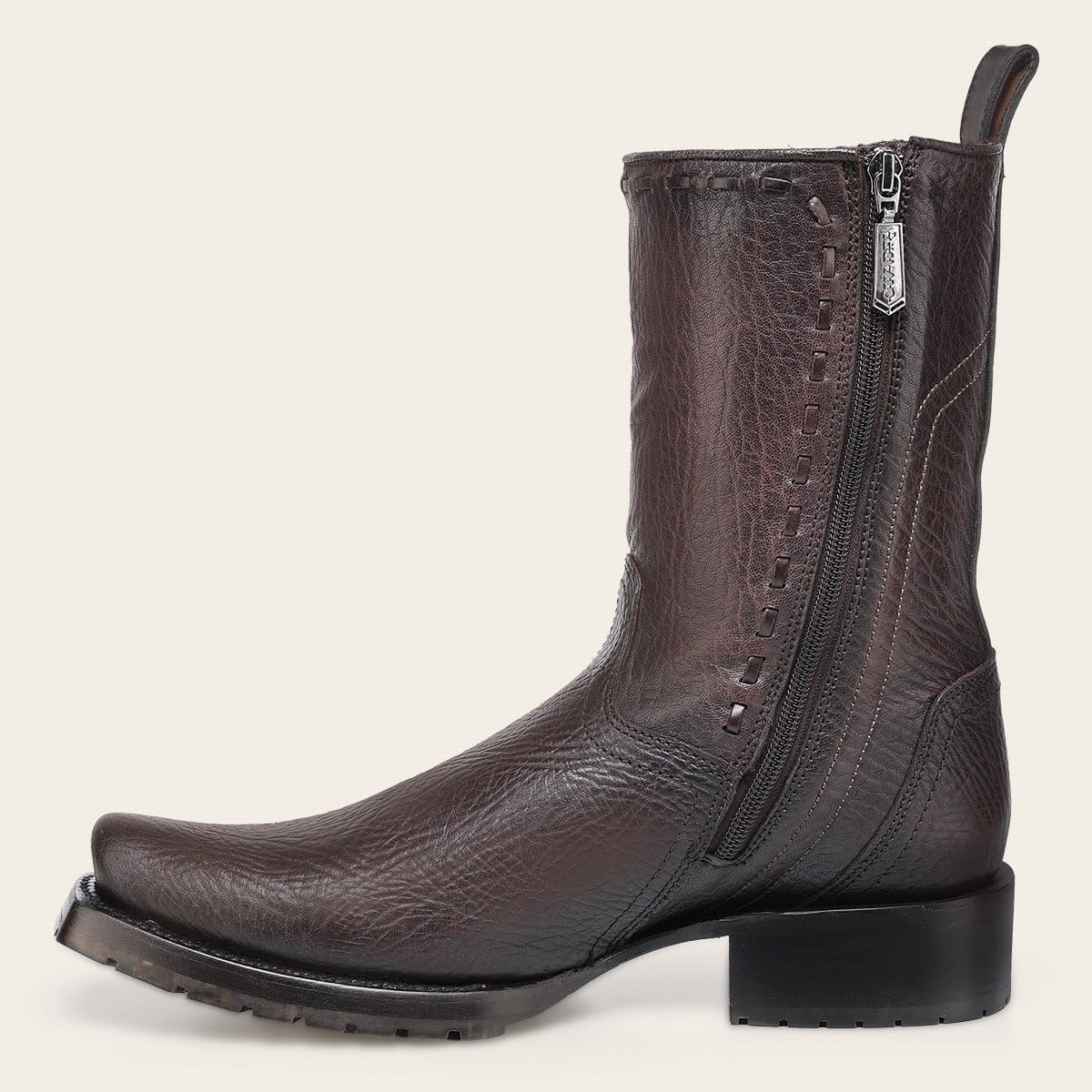 Cuadra Bota De Cuello De Toro Café