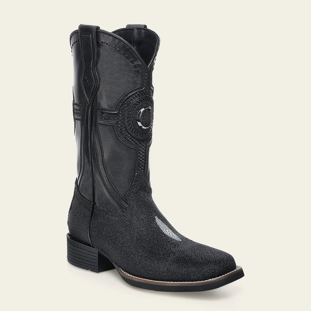 Cuadra Bota De Mantarraya Negro