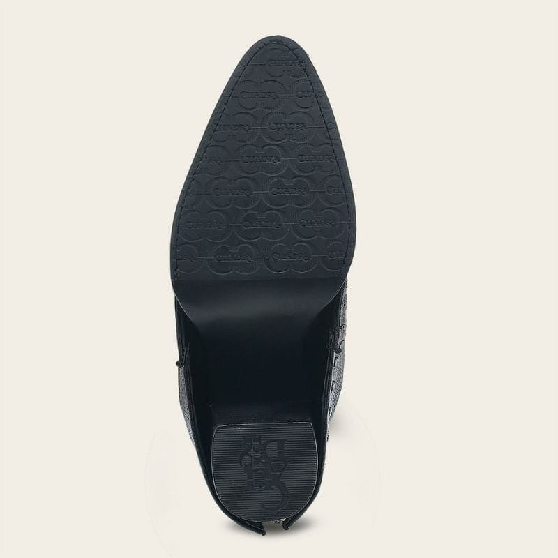 Cuadra Bota De Mantarraya Negro Urbano