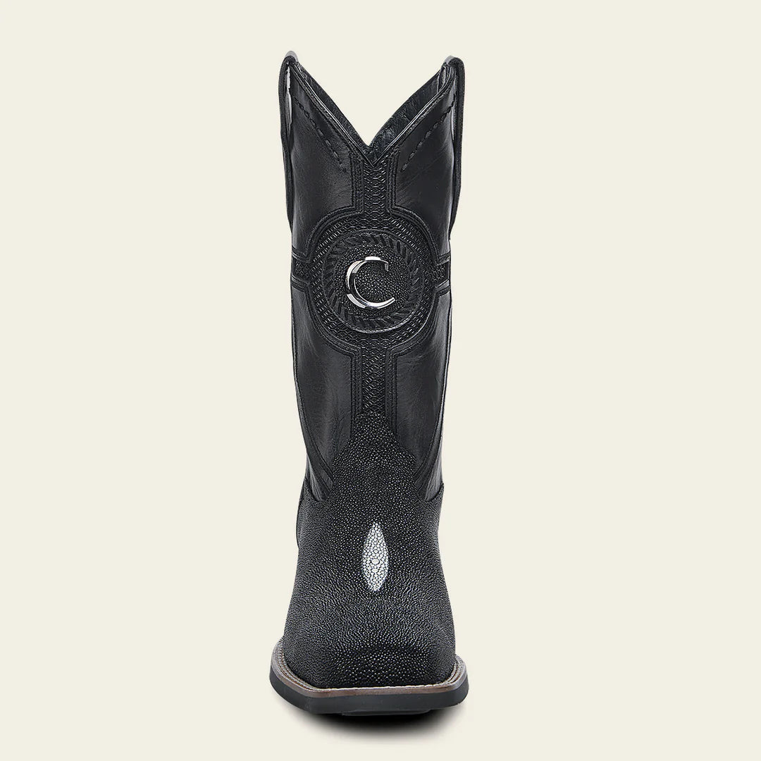 Cuadra Bota De Mantarraya Negro