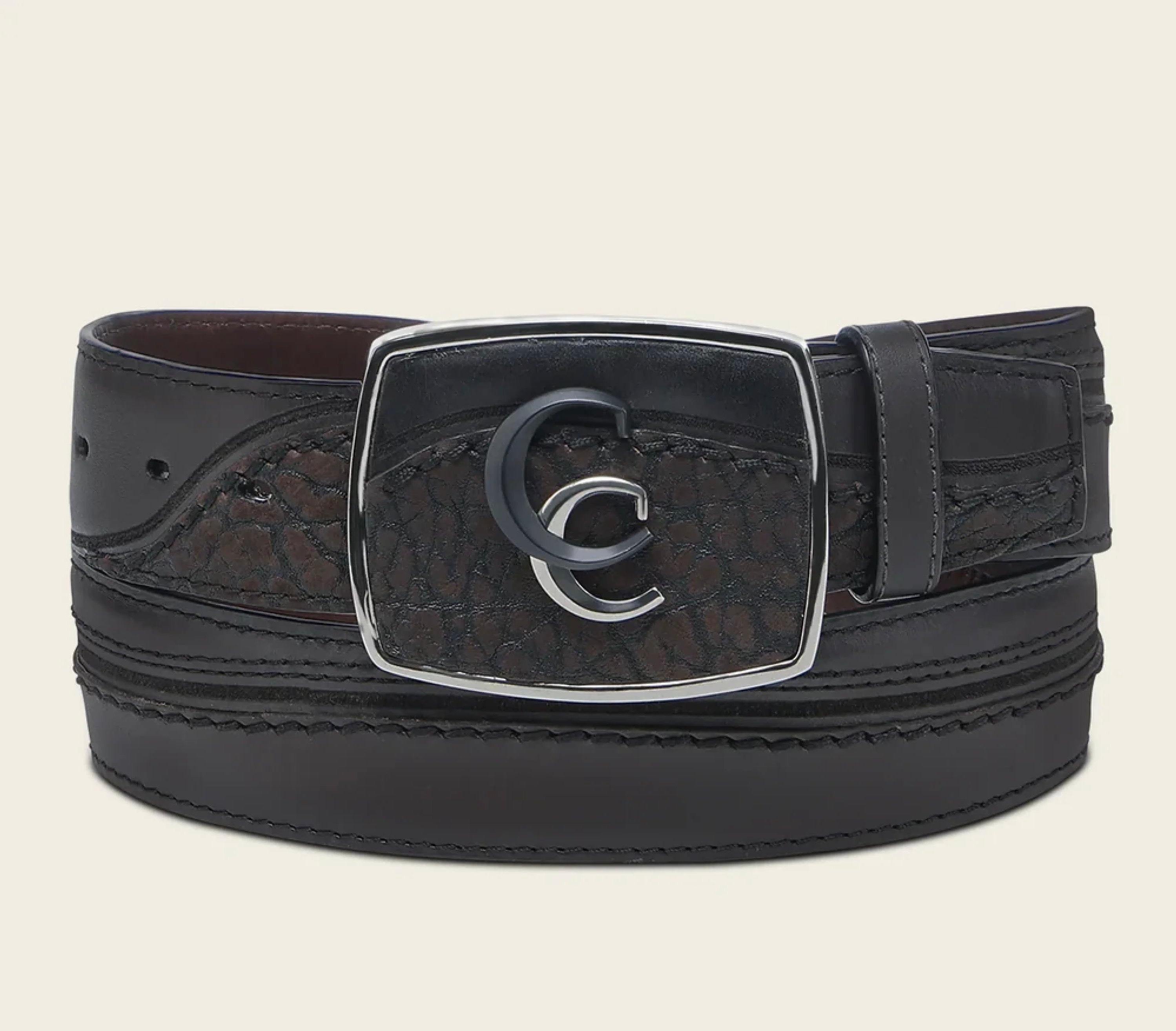 Cuadra Cinto Res Toro Cuello Café