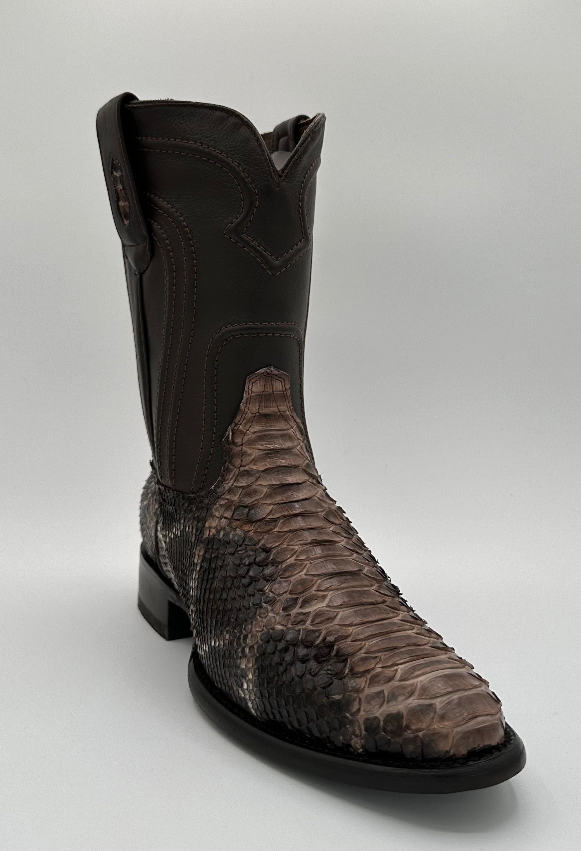 Men’s Roper Rustic Brown Python Boot