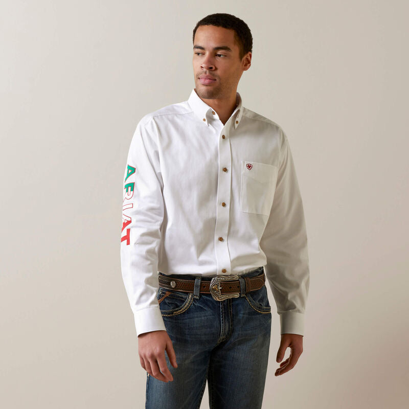 Men’s Team Logo Twill Classic Fit Shirt