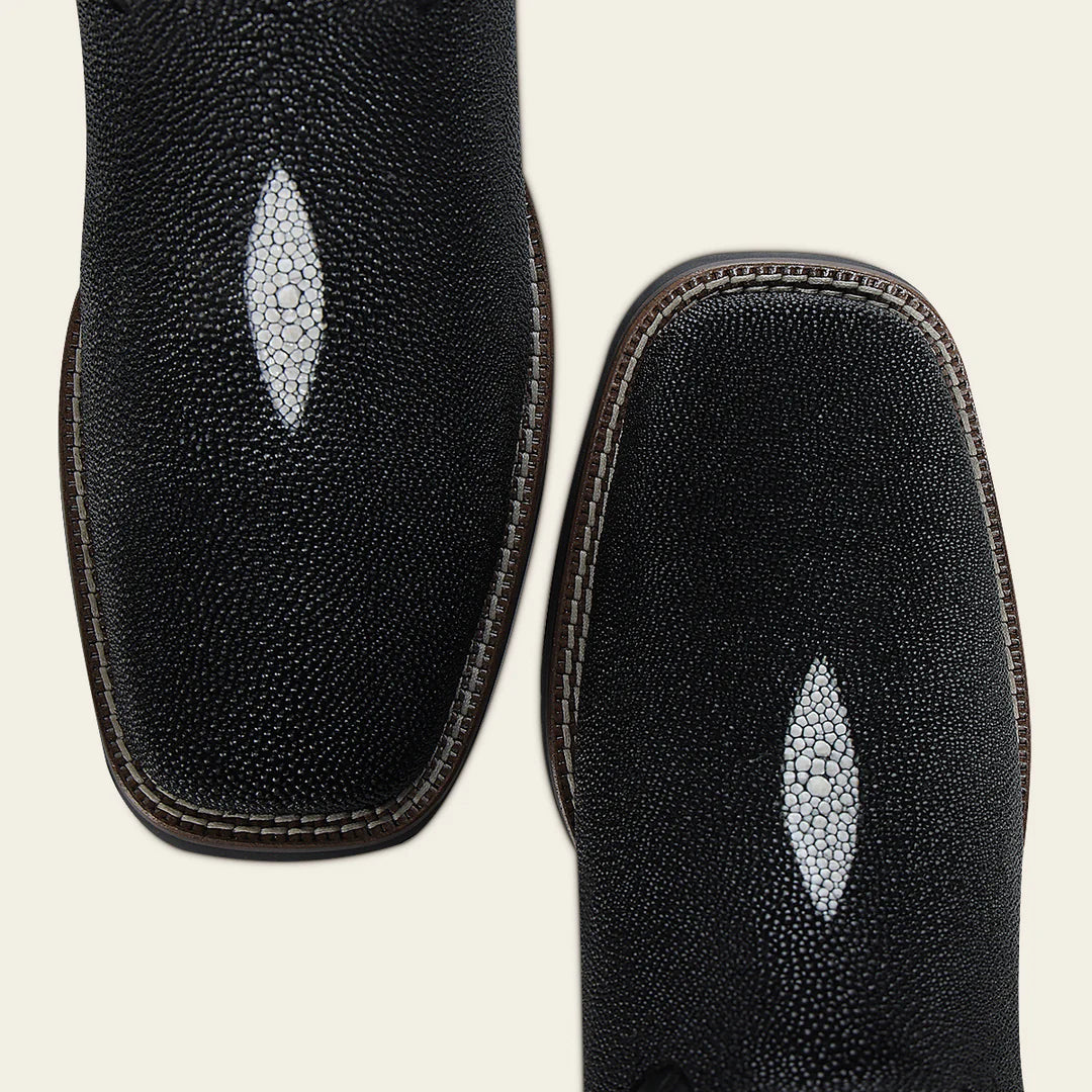 Cuadra Bota De Mantarraya Negro