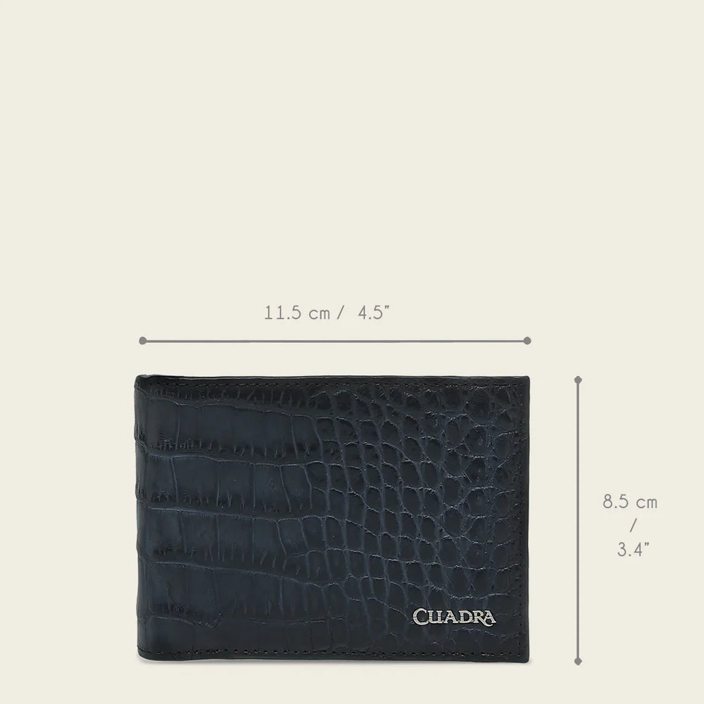 Cuadra Caiman Wallet Blue