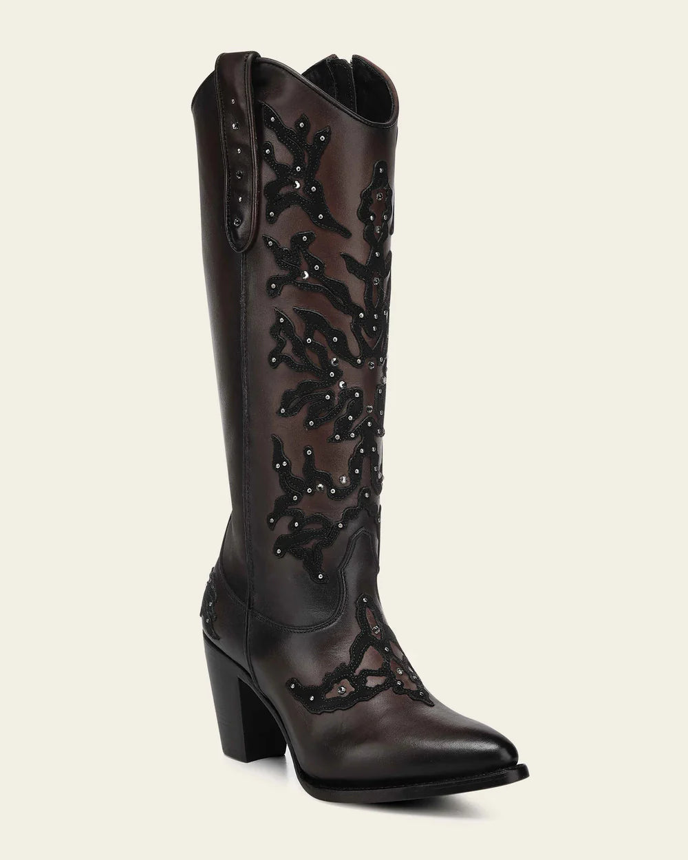 Cuadra Womens Studded Tall Boot