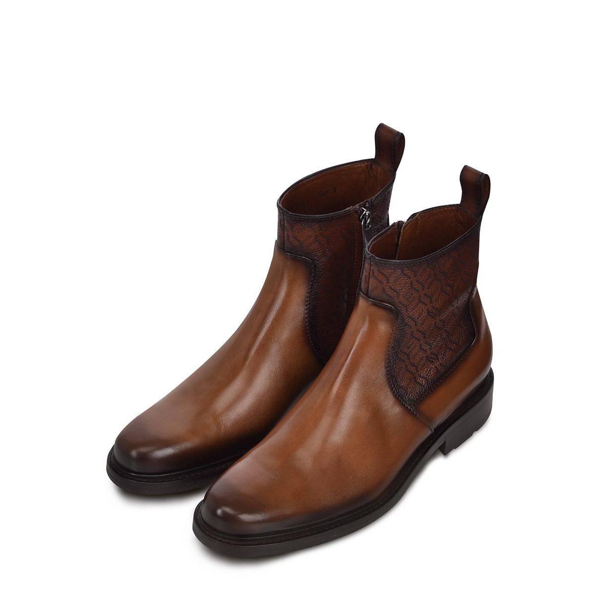 Cuadra Men's Honey Round Toe