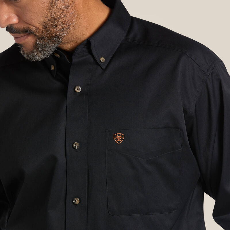 Men’s Solid Twill Classic Fit Shirt