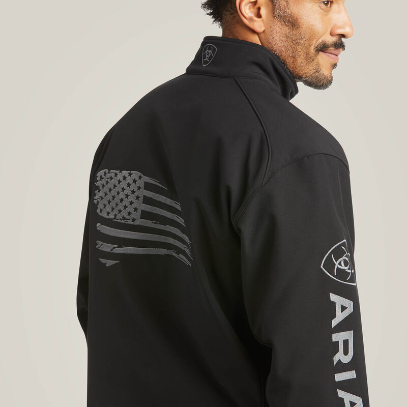 Logo 2.0 Patriot Softshell Water Resistant Jacket