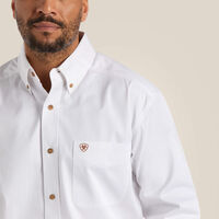 Solid Twill Classic Fit Shirt