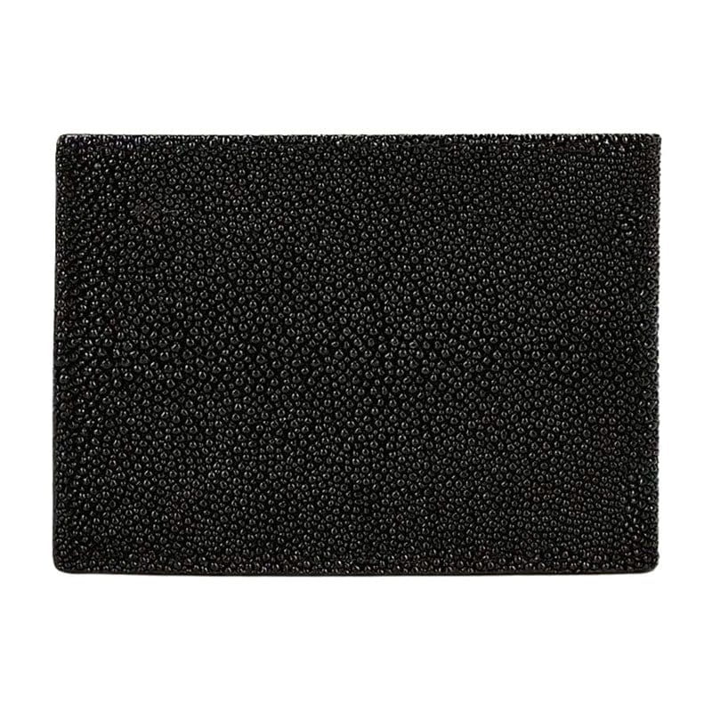 Cuadra Men's Black Stingray Wallet