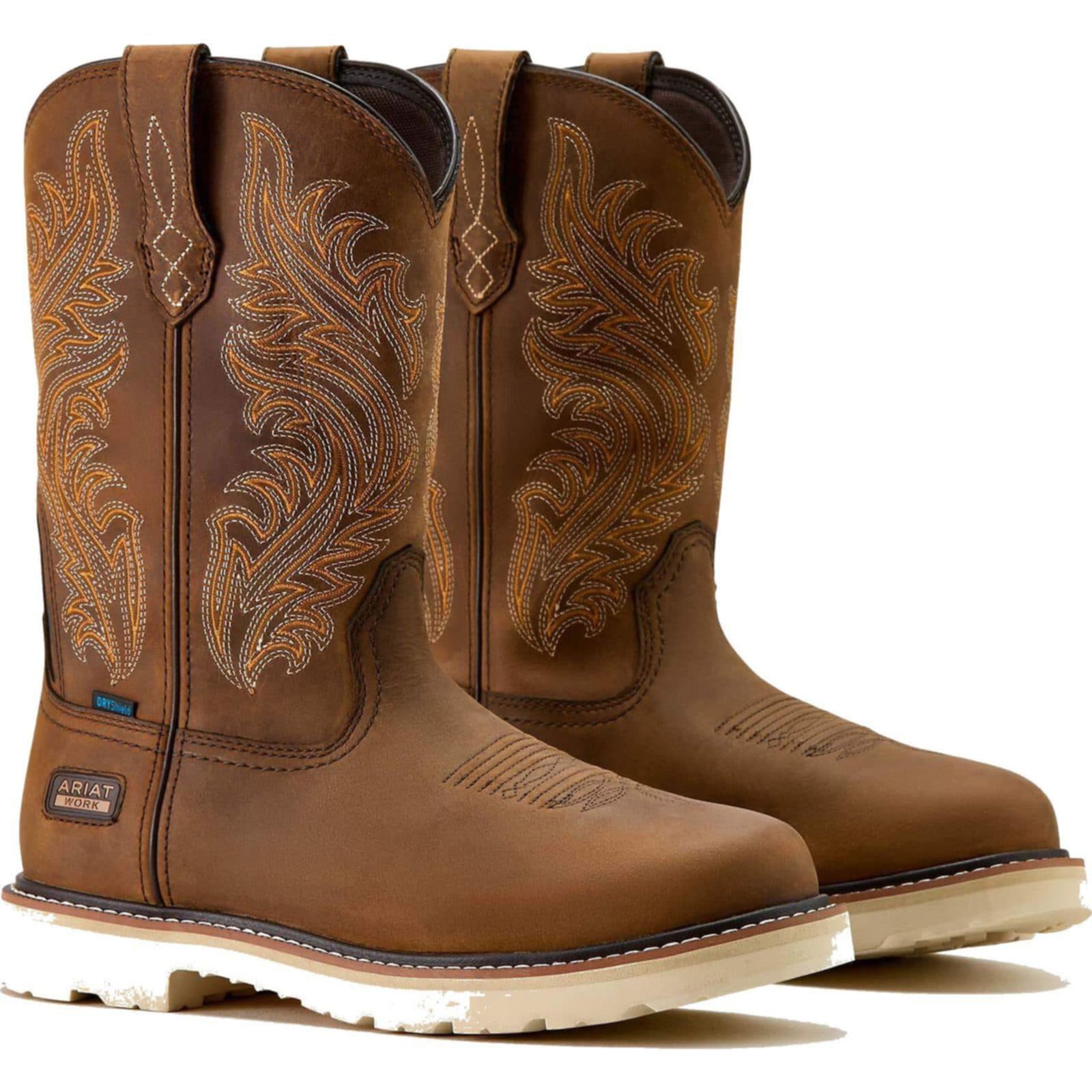 Ariat Mens Activator Argo Waterproof Work Boot
