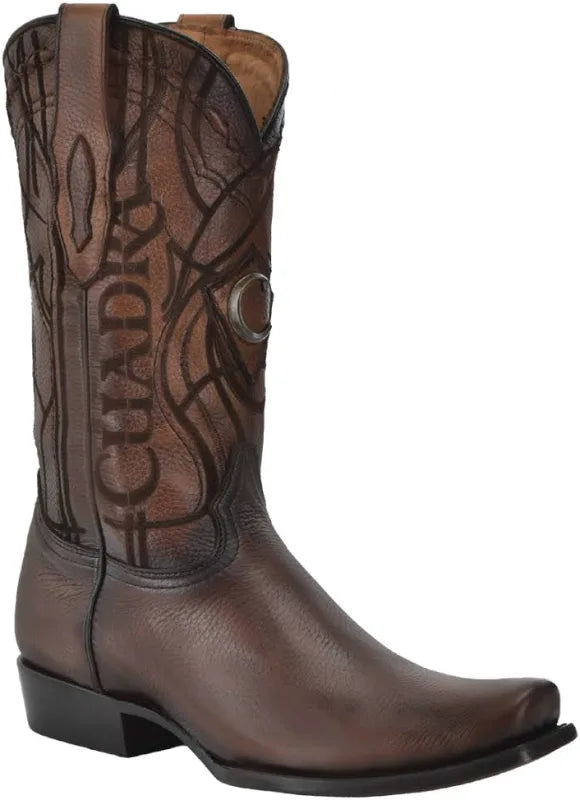 Cuadra Men’s Almond Deer Narrow Square Toe Boots