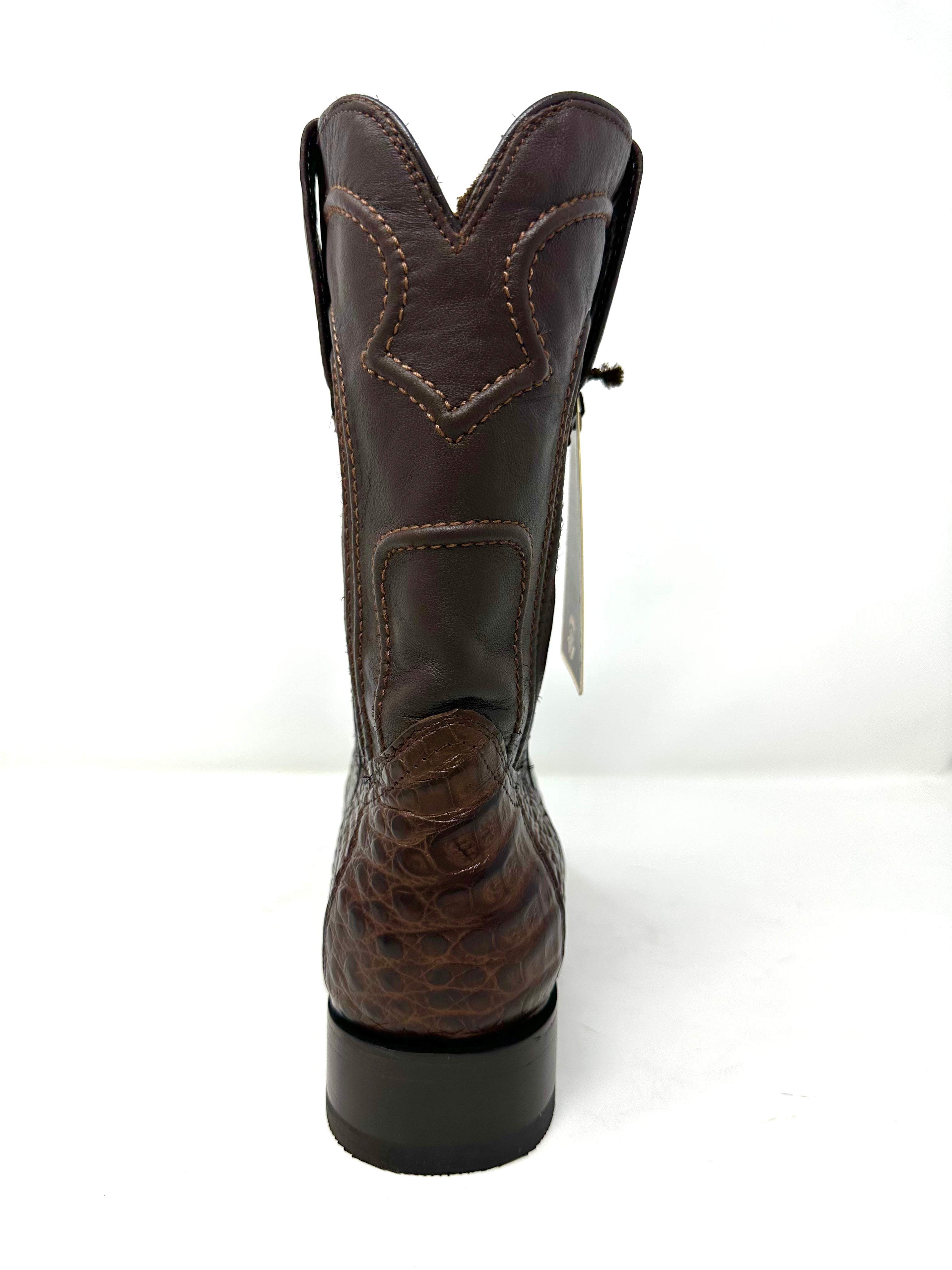 Men’s Roper Chocolate Caiman Boot