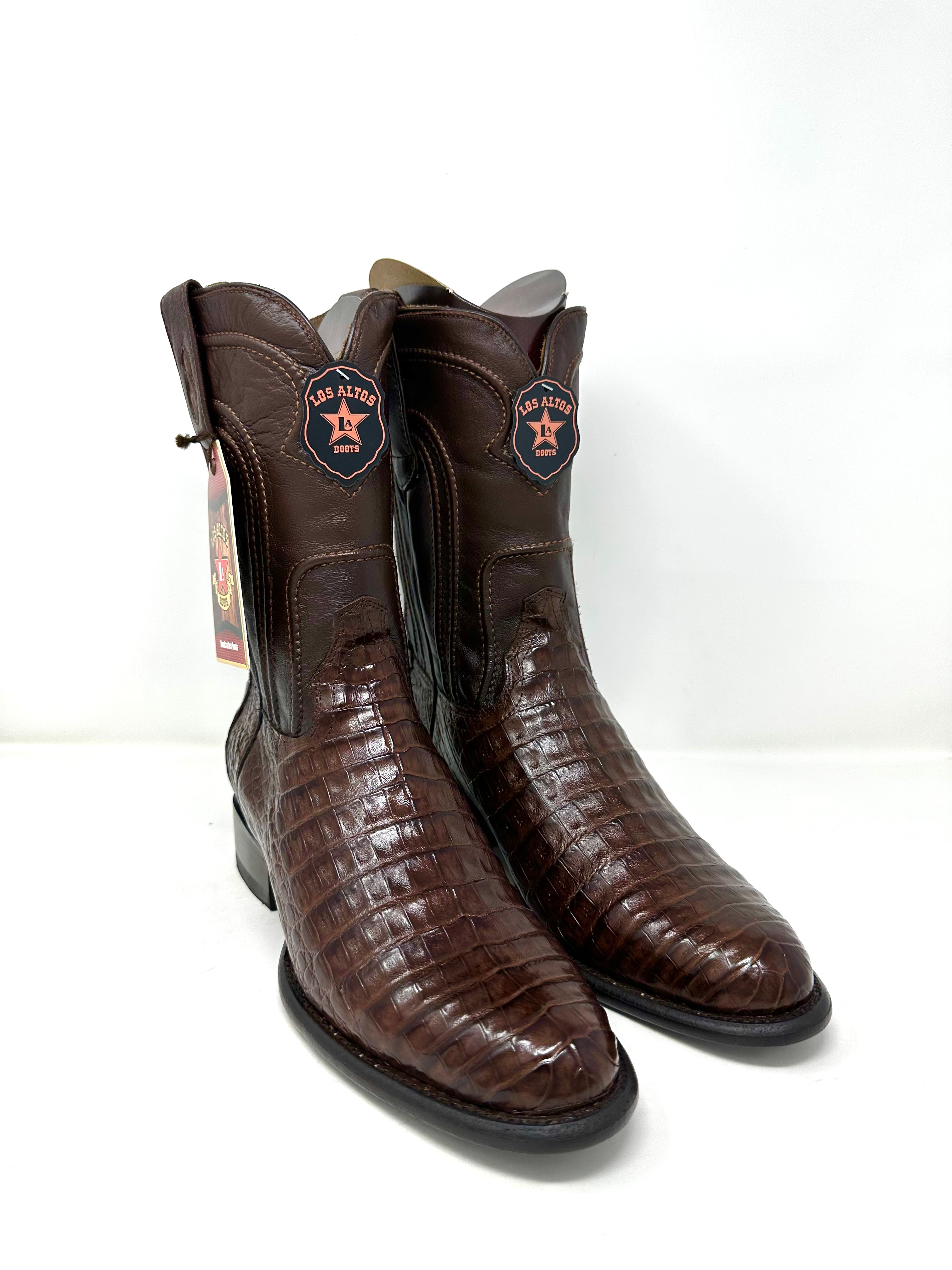 Men’s Roper Chocolate Caiman Boot