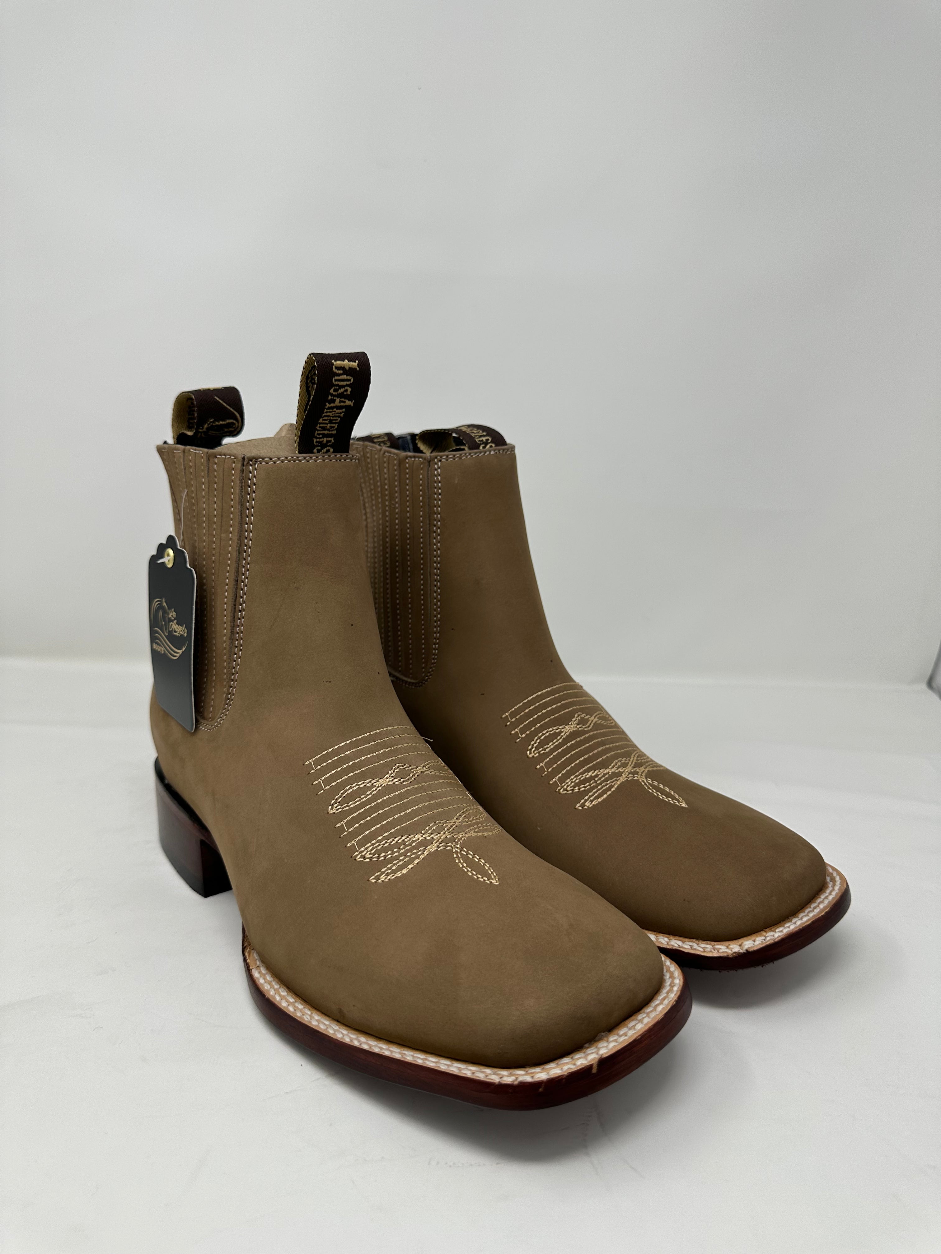 NoBuck Taupe Botines