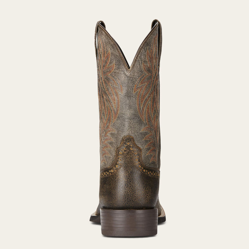 Sport Western Wide Square Toe