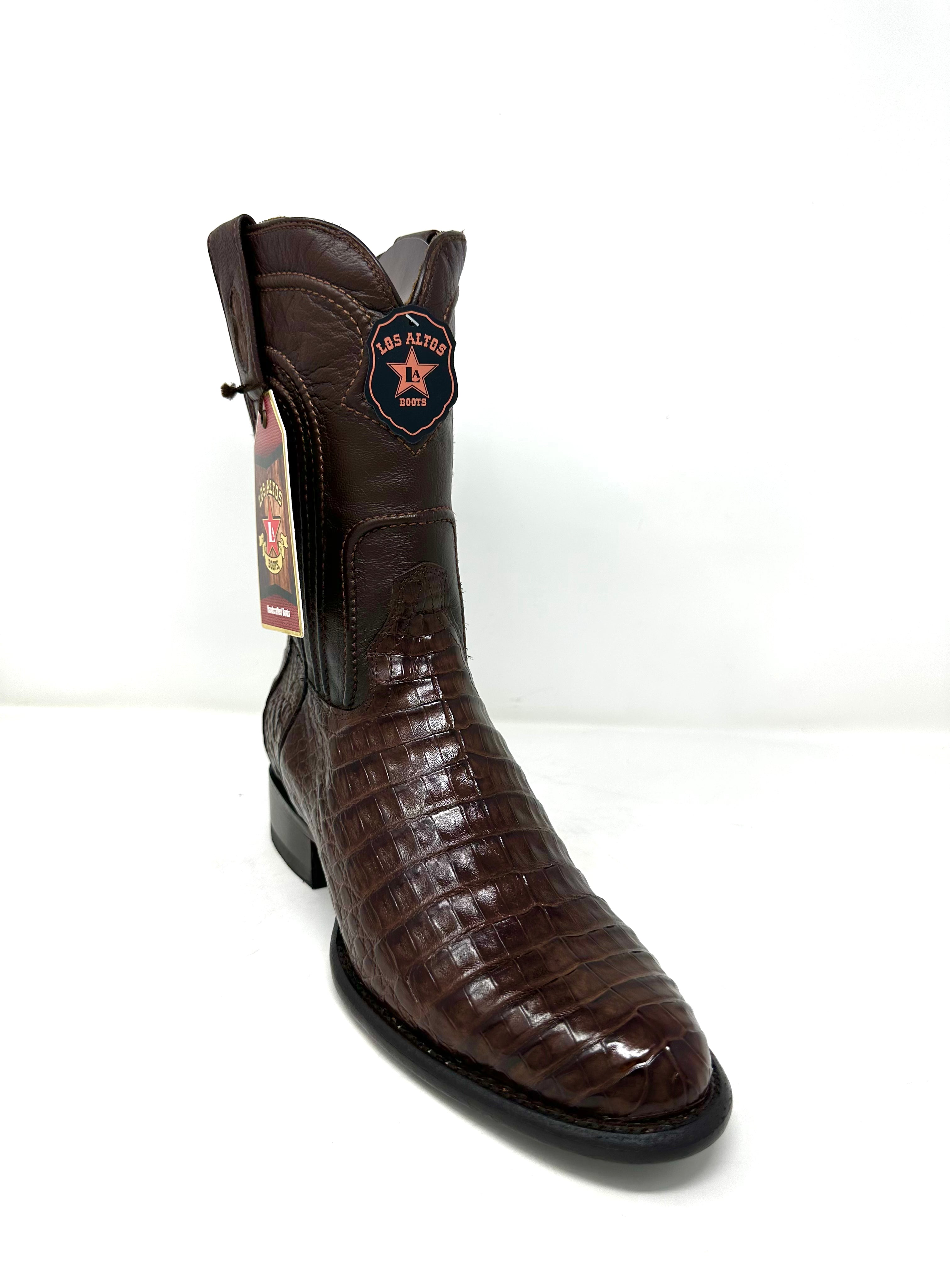 Men’s Roper Chocolate Caiman Boot