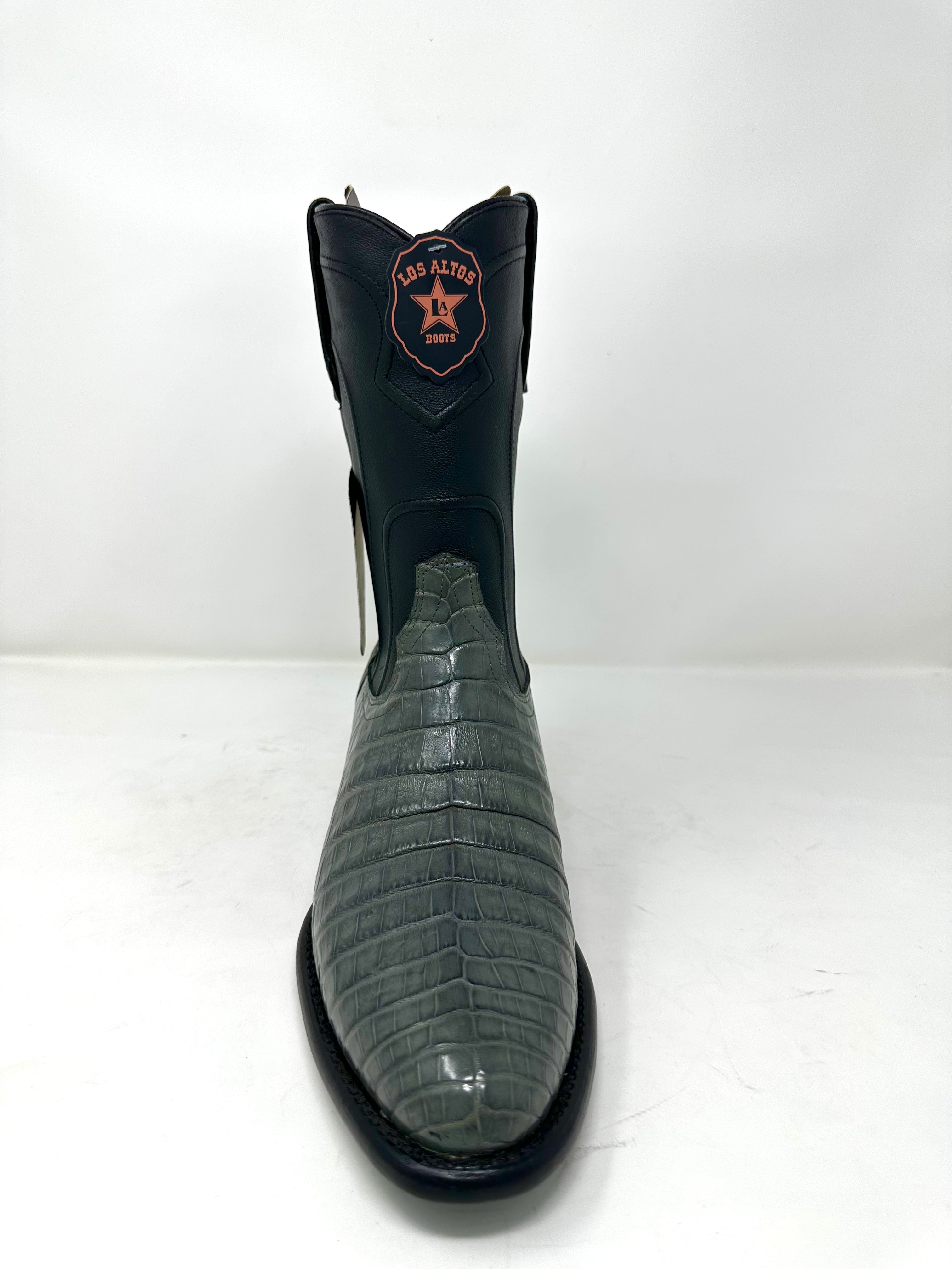 Men’s Roper Gray Caiman Boot